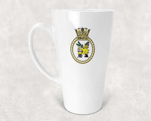HMS Argyll - Latte Mug 17oz