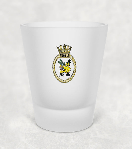 HMS Argyll - Shot Glass