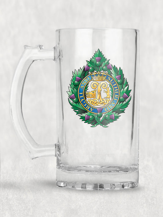 Argyll and Sutherland Highlanders - Tankard/Beer Mug/Stein