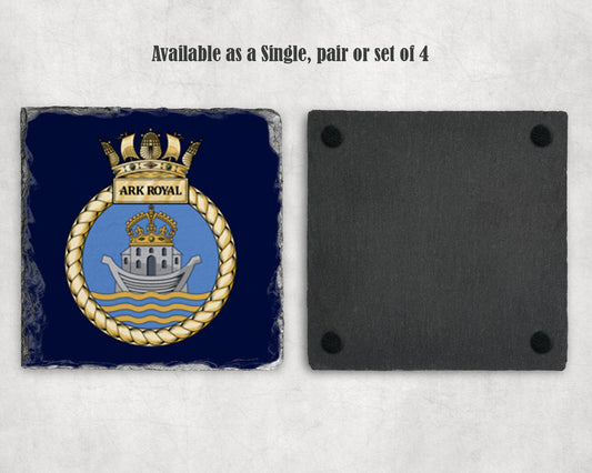 HMS Ark Royal - Slate Coaster