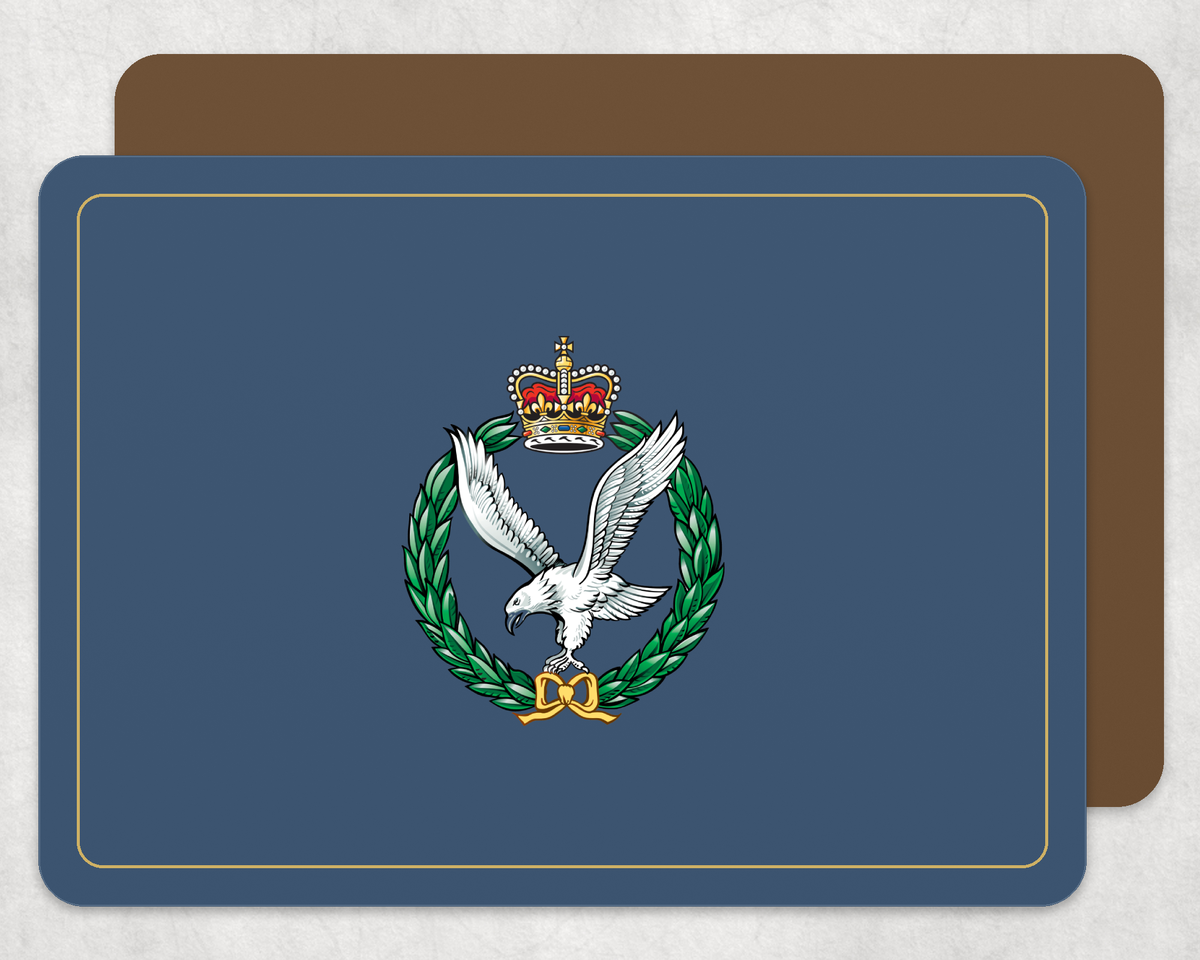 Army Air Corps - Placemat â€” Light_Navy_Gold_Hardback_Placemat-2 copy