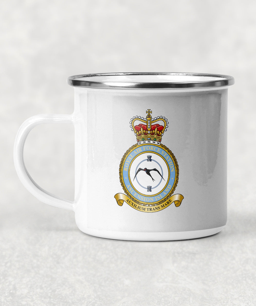 RAF Ascension Island - Enamel Mug
