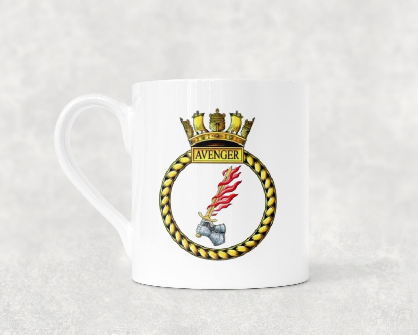 HMS Avenger - Bone China Mug