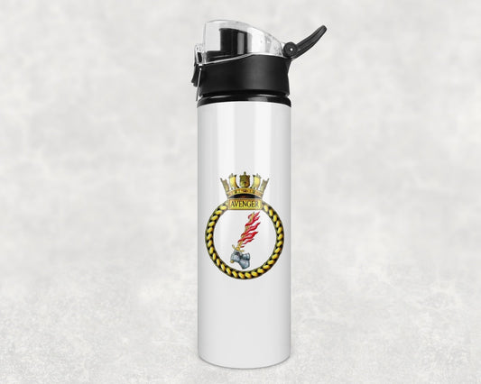 HMS Avenger - Flip Top Water Bottle