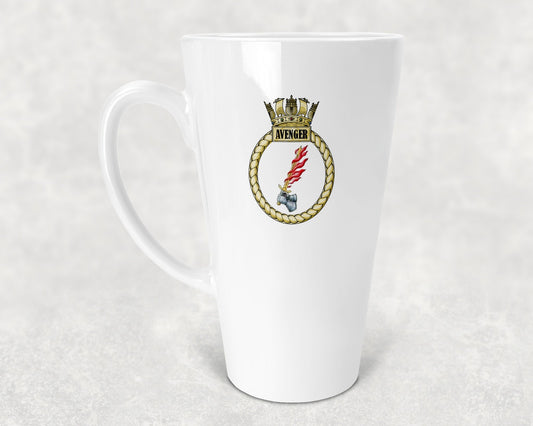 HMS Avenger - Latte Mug 17oz