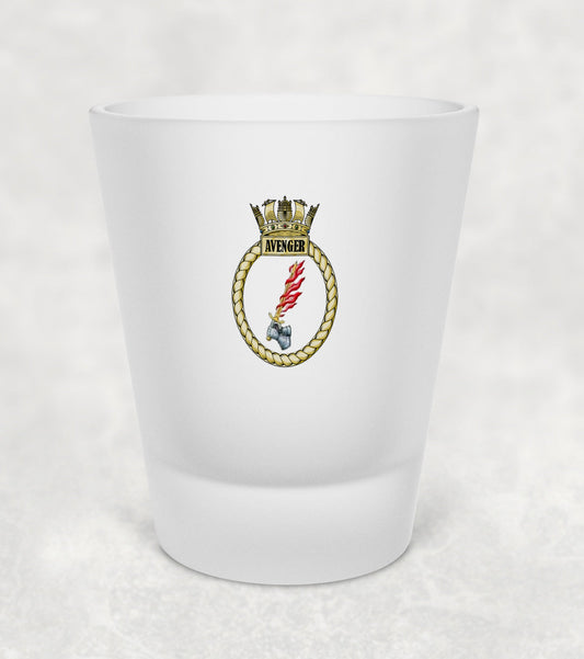 HMS Avenger - Shot Glass