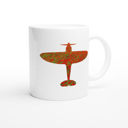 Spitfire Poppy Mug - Gillian Jones