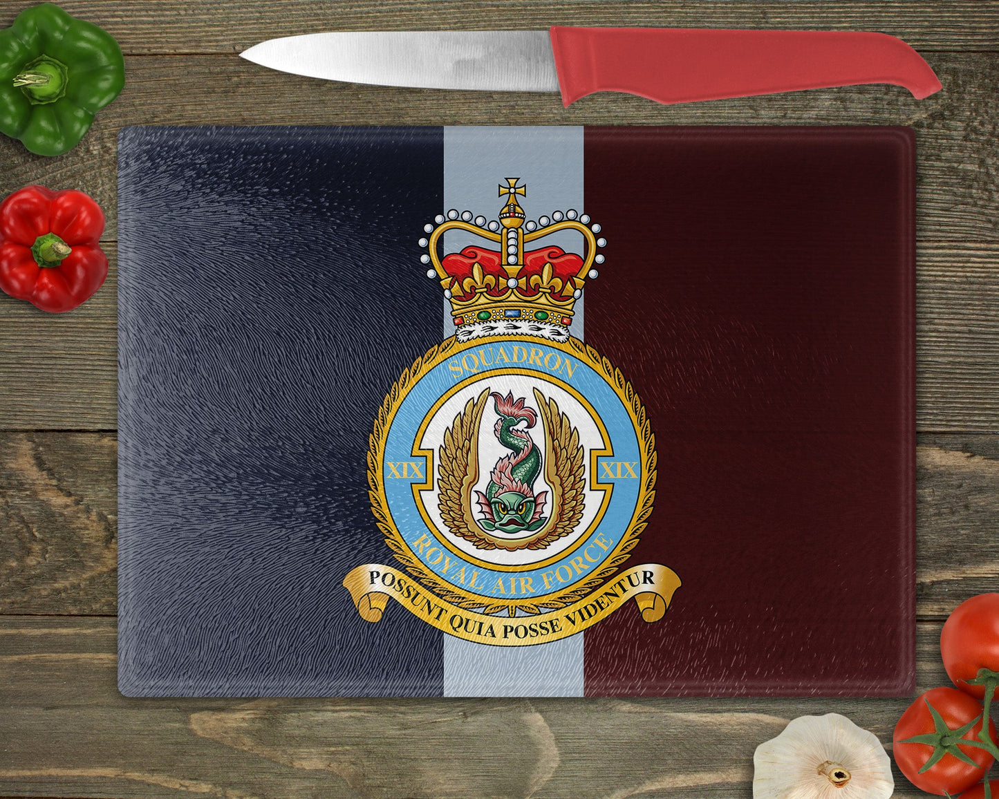 19 Squadron RAF - Cutting Board