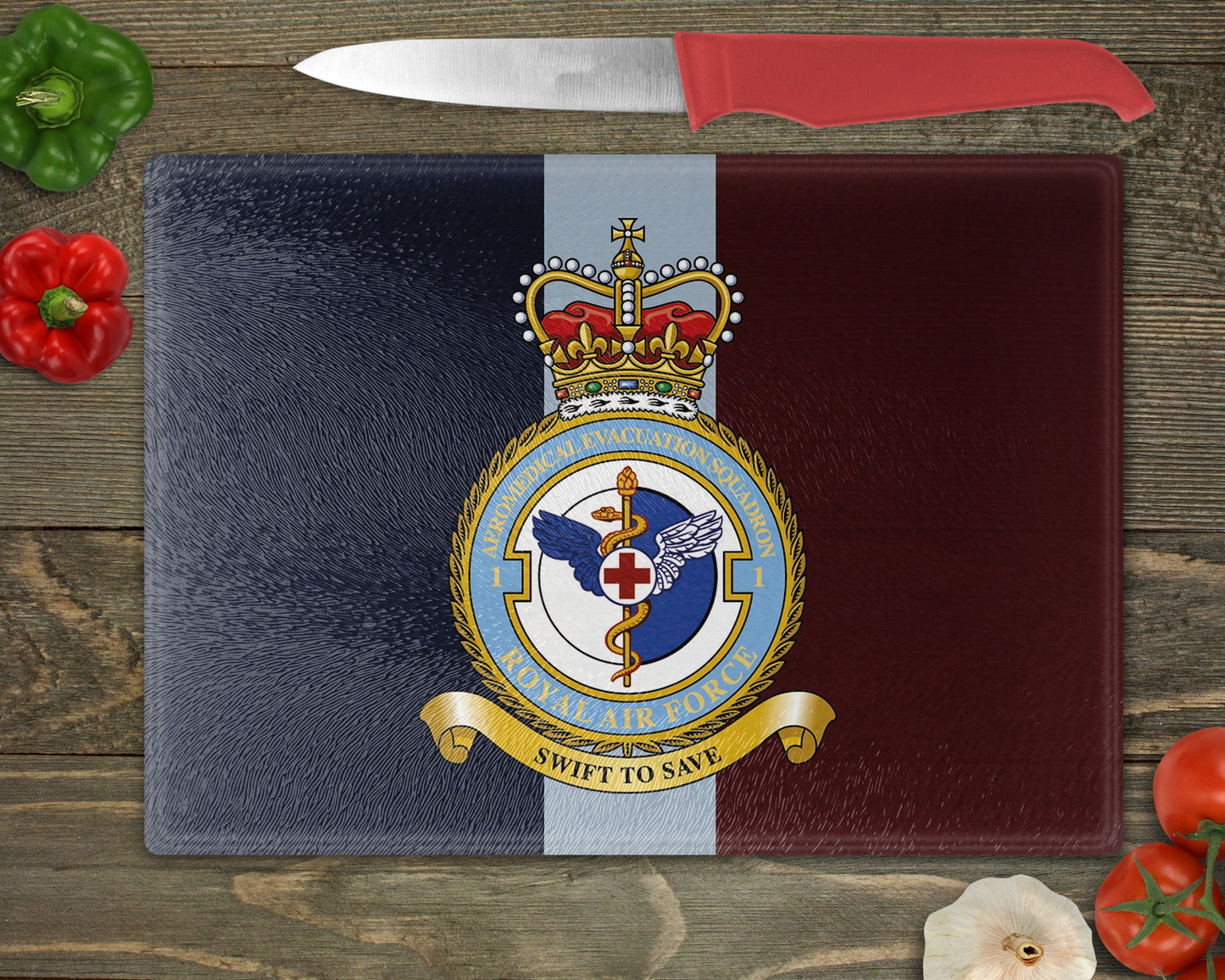 1 Aeromed Evacuation Squadron RAF - Cutting Board