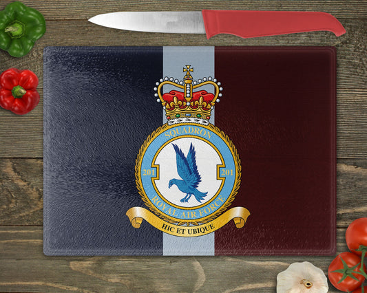 201 Squadron RAF - Cutting Board