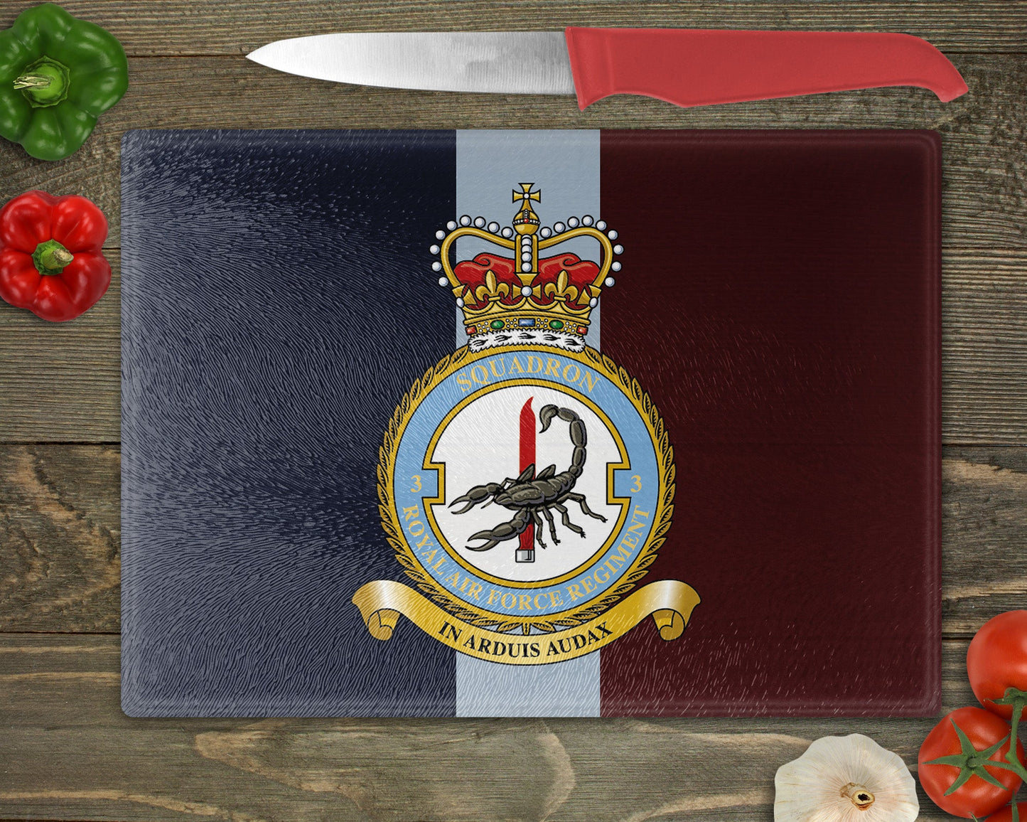 3 Sqn RAF Regiment - Cutting Board