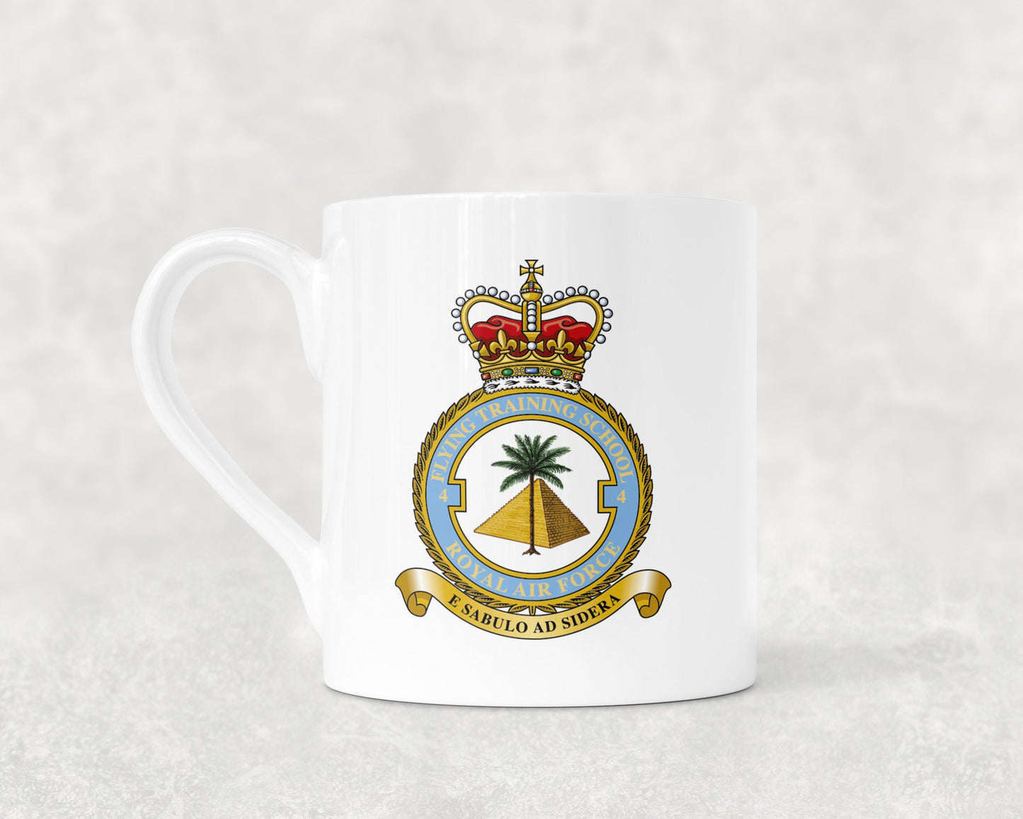 4 Flying Training School - Bone China Mug