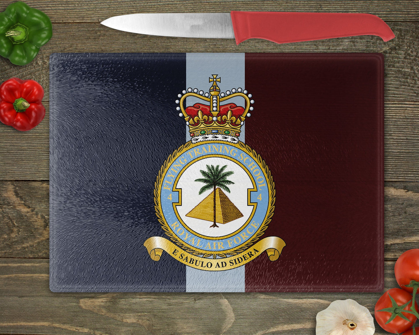 4 Flying Training School - Cutting Board
