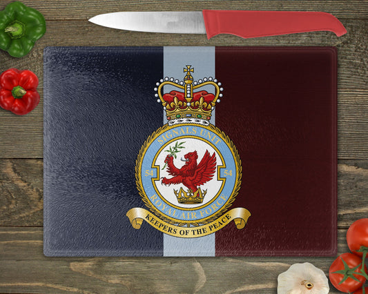 54 Signals Unit RAF - Cutting Board