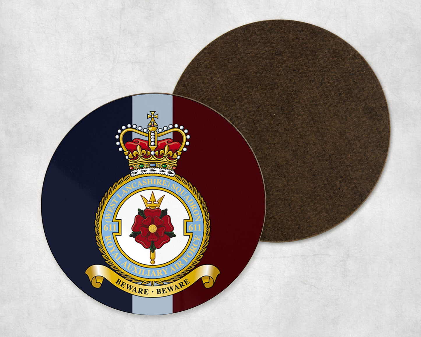 611 (West Lancashire) SQN RAuxAF - Round Coaster Set