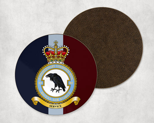 85 Expeditionary Logistics Wing RAF - Round Coaster Set