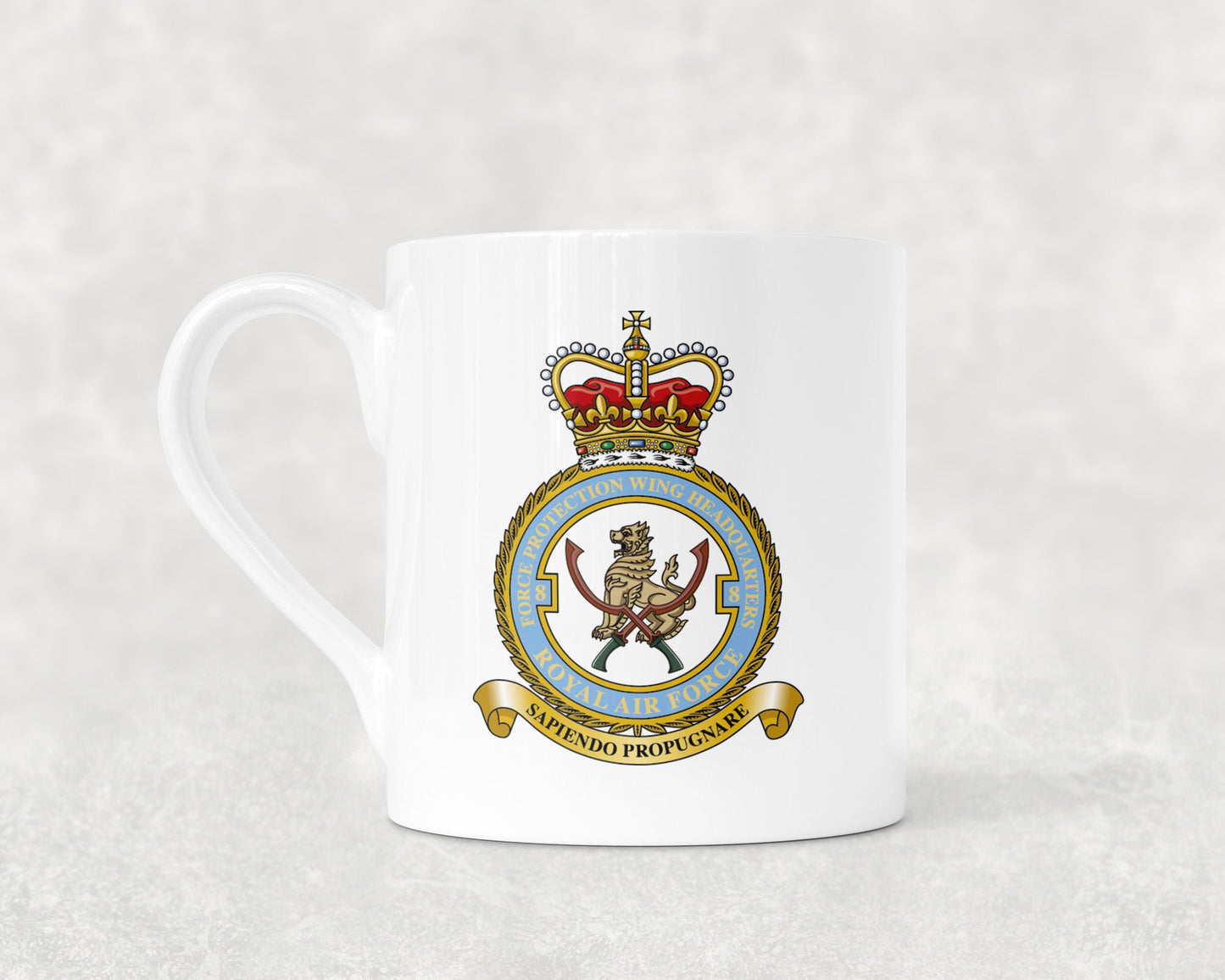 8 Force Protection Wing HQ - Bone China Mug