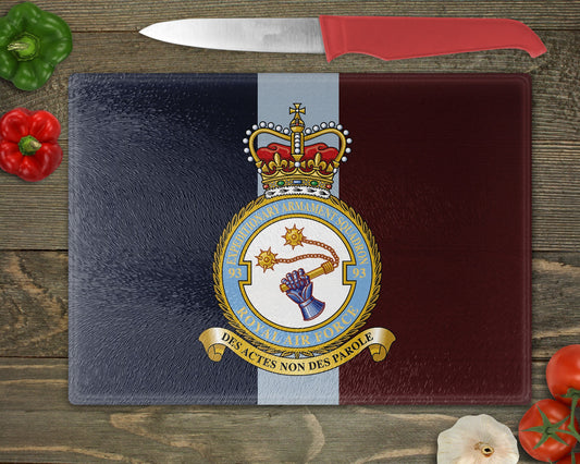 93 Squadron RAF - Cutting Board