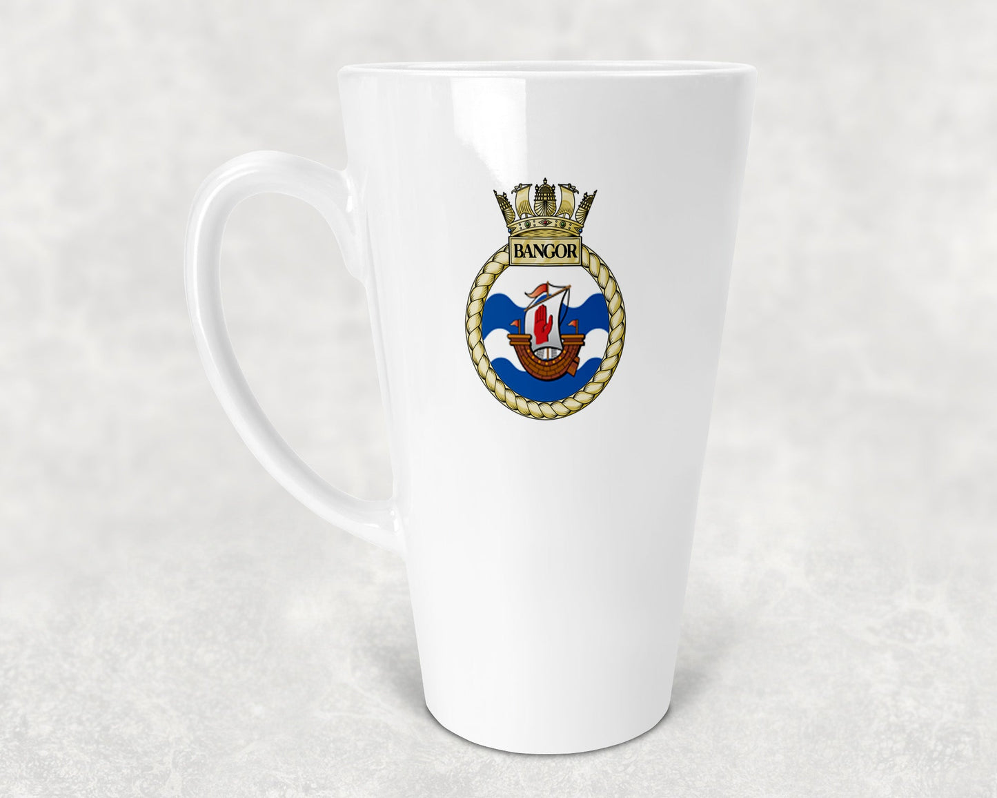 HMS Bangor - Latte Mug 17oz