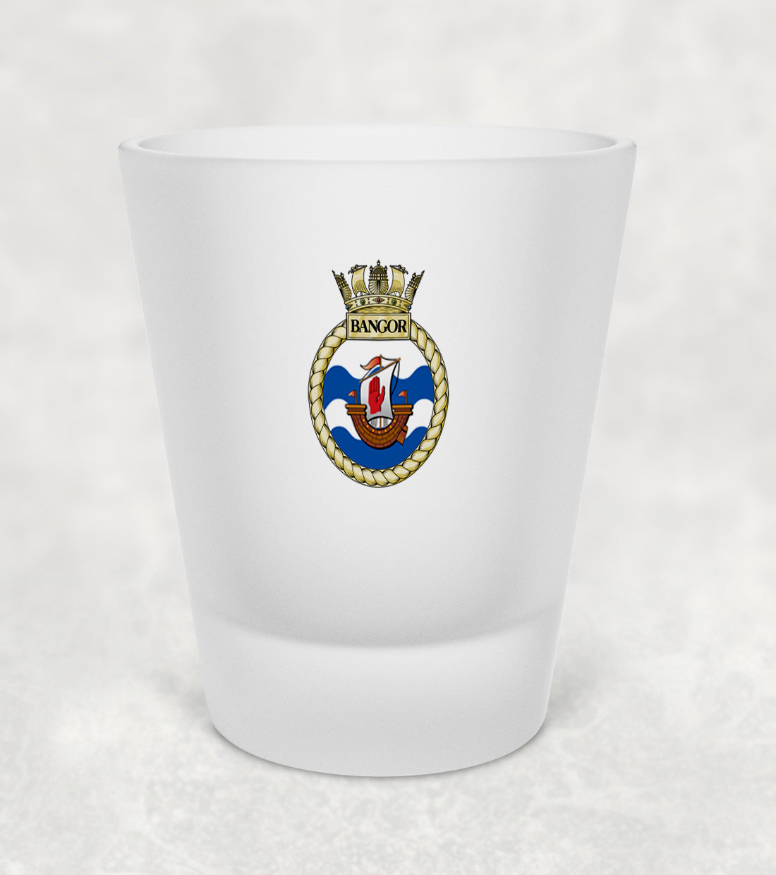 HMS Bangor - Shot Glass