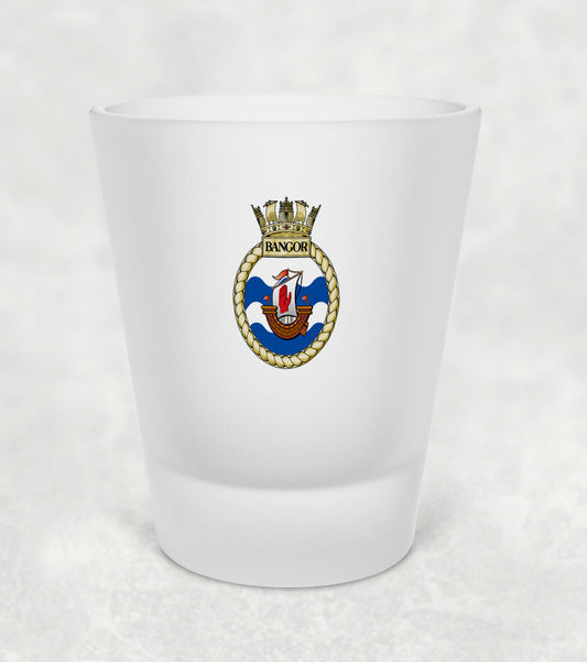 HMS Bangor - Shot Glass