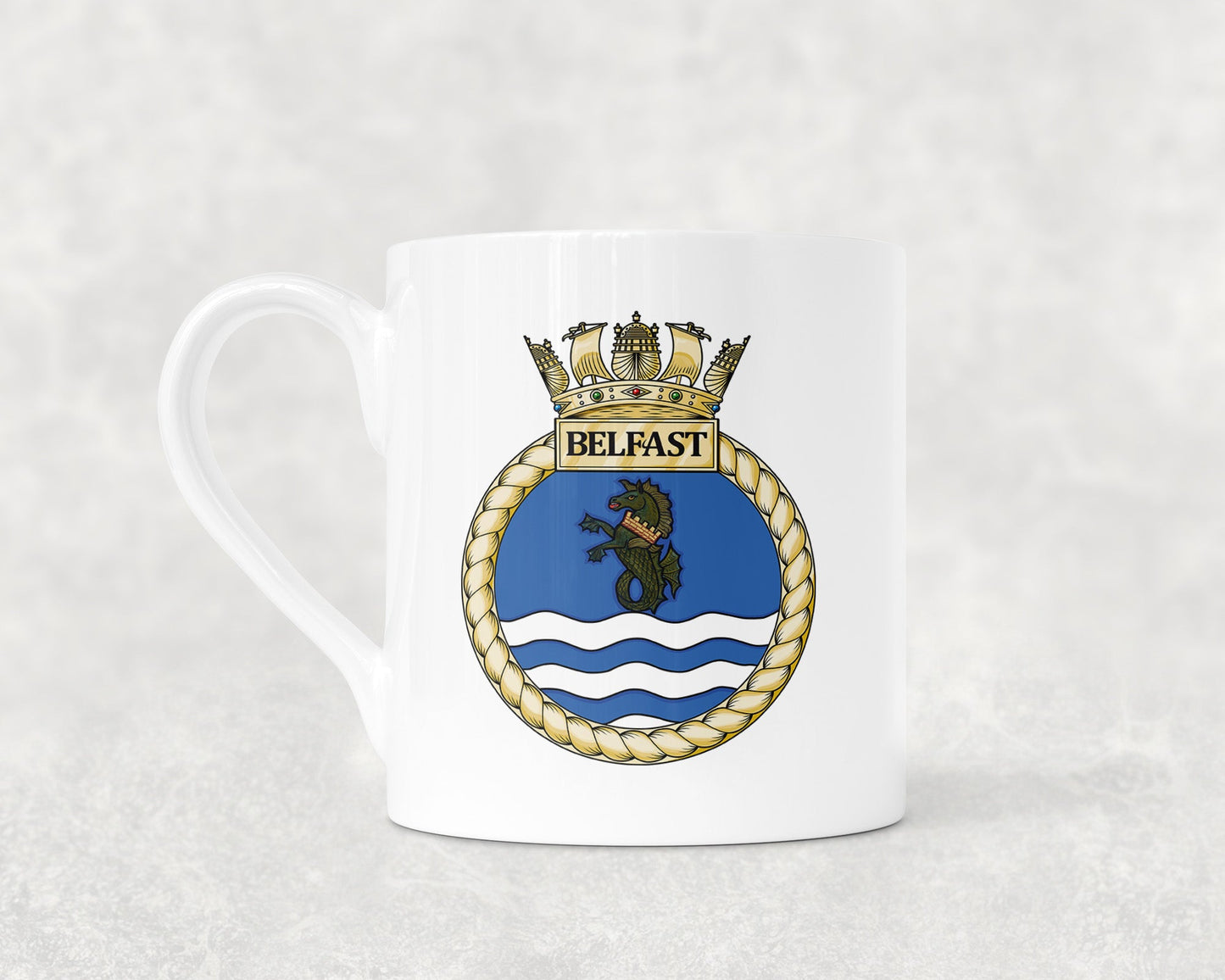 HMS Belfast - Bone China Mug