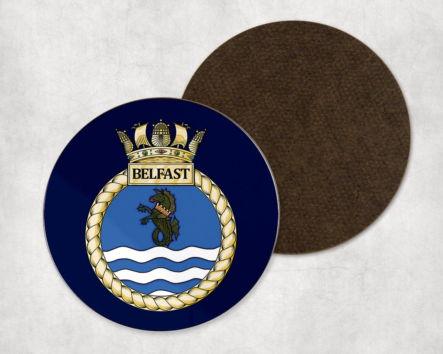 HMS Belfast - Round Coaster Set