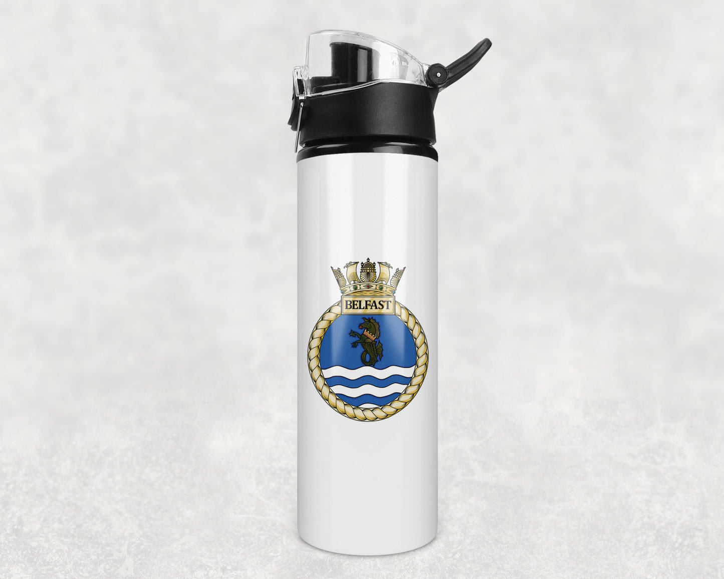 HMS Belfast - Flip Top Water Bottle