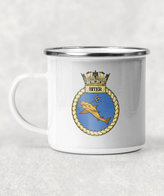 HMS Biter - Enamel Mug