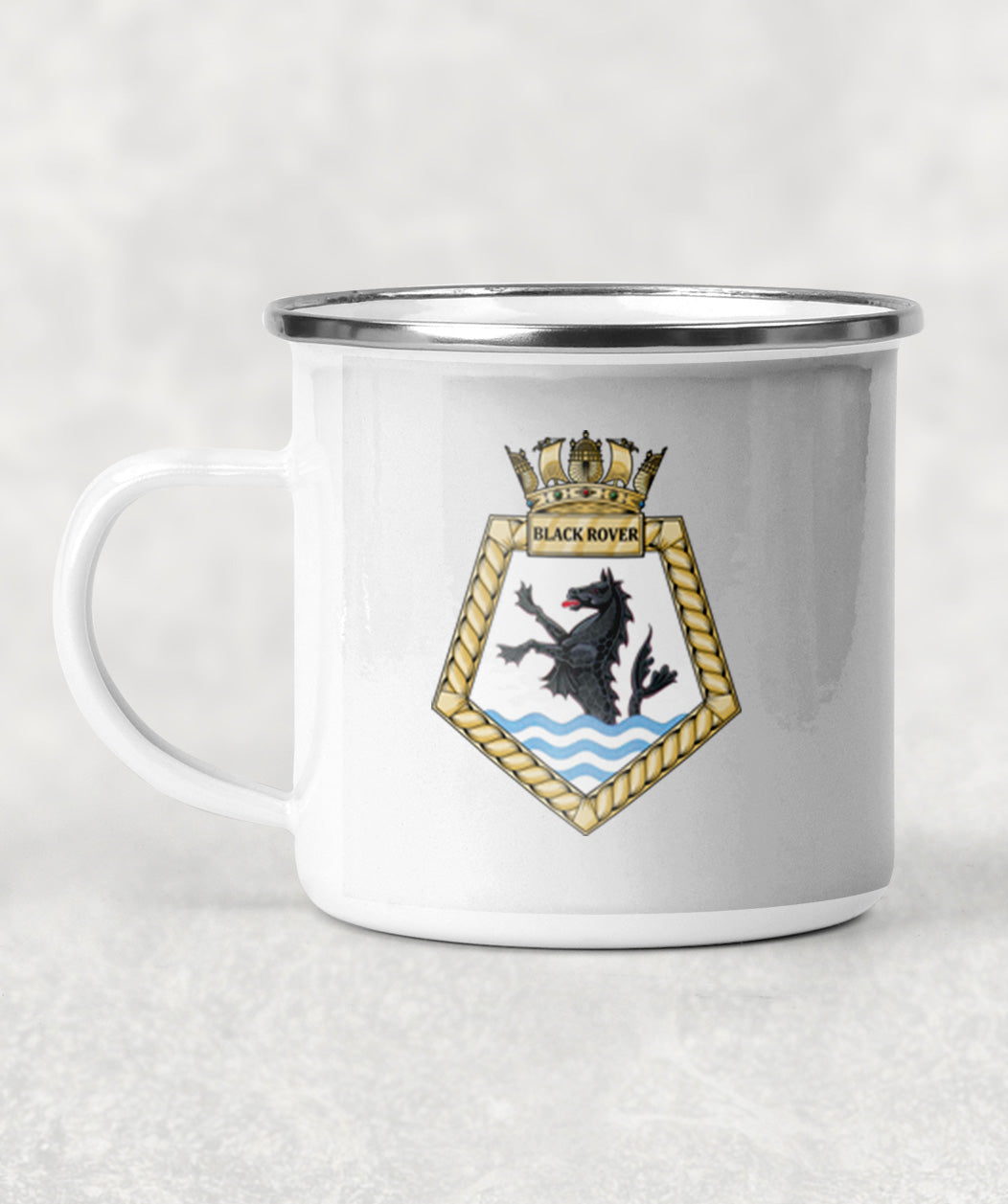 RFA Black Rover - Enamel Mug