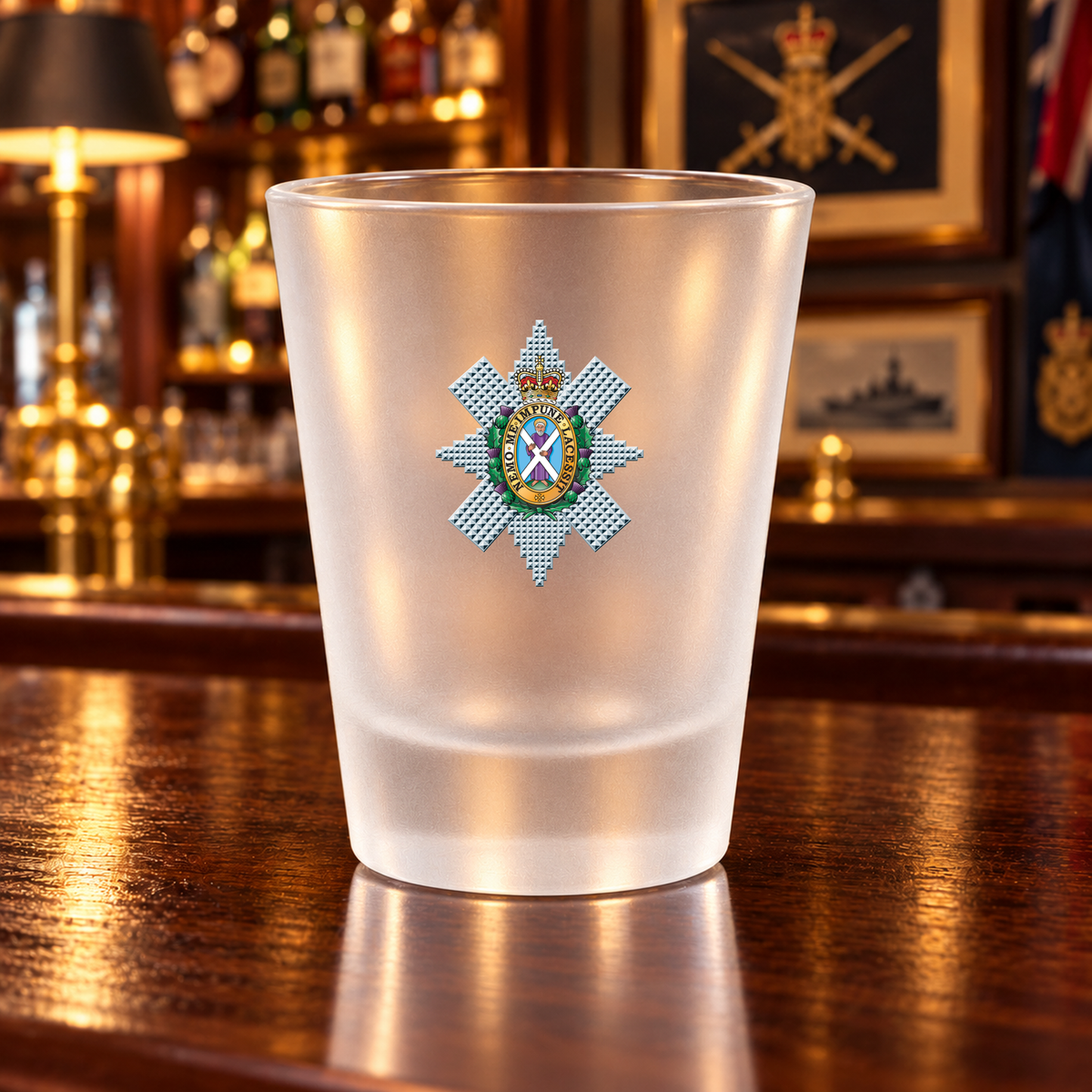 Blackwatch - Shot Glasses | The Crafty Black Dog — Clear_Shot_Glass_Military_Bar_Smart_Object copy