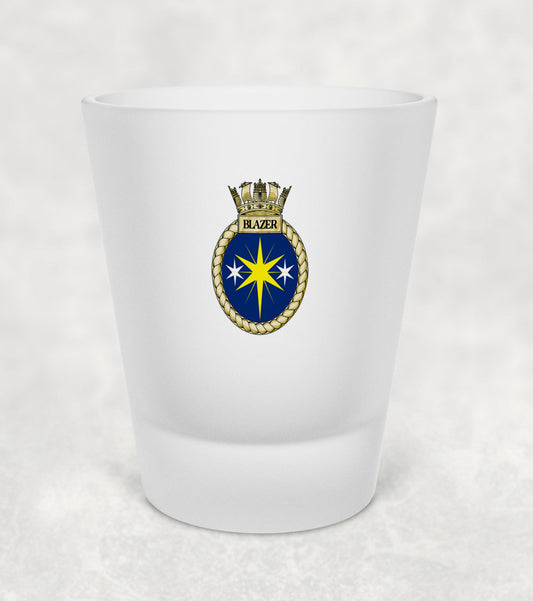 HMS Blazer - Shot Glass