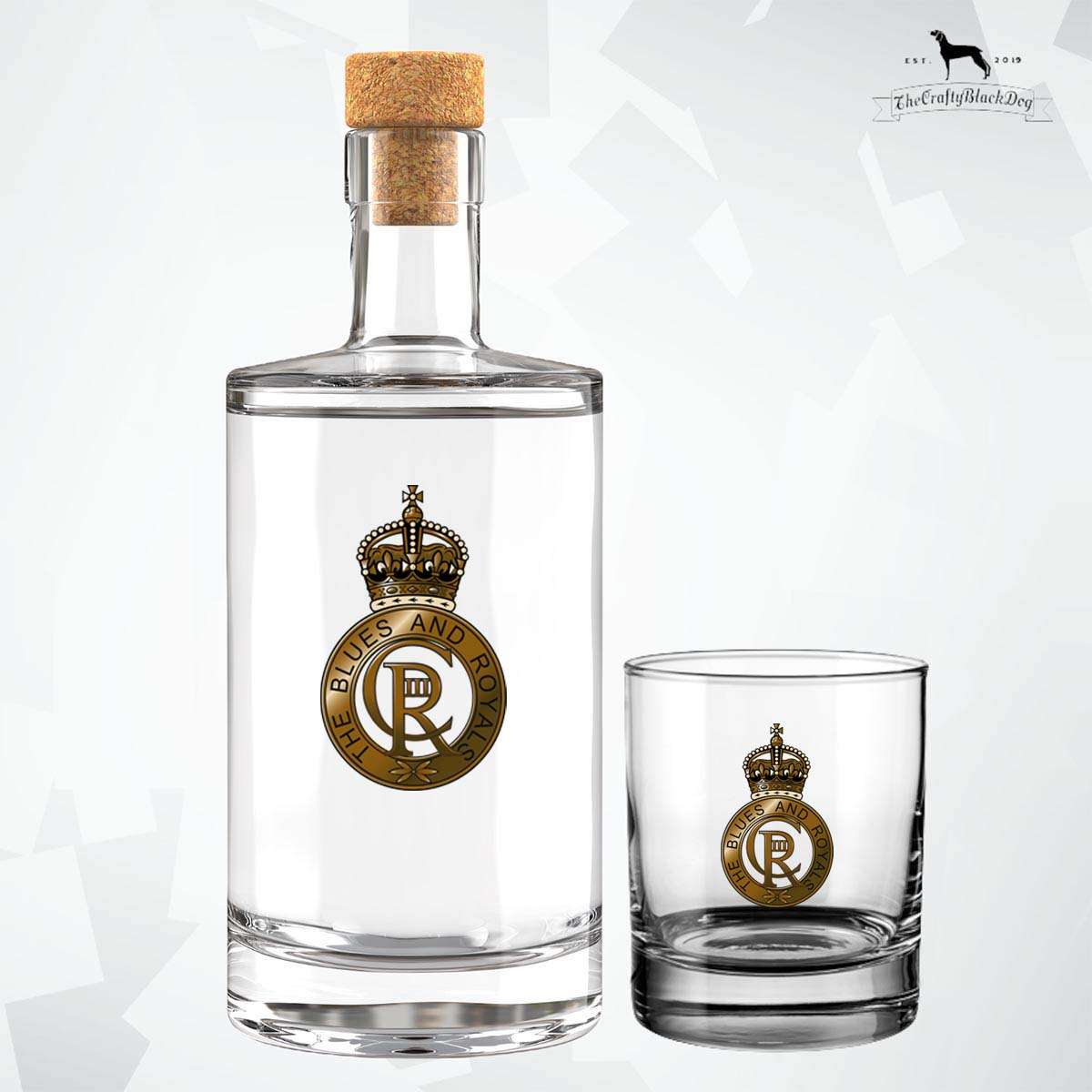 Blues and Royals - Fill Your Own Spirit Bottle (New King's Crown)