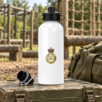 Blues & Royals - Water Bottle | The Crafty Black Dog â€” 20oz_Water_Bottle_Military_Fitness_Smart_Object copy