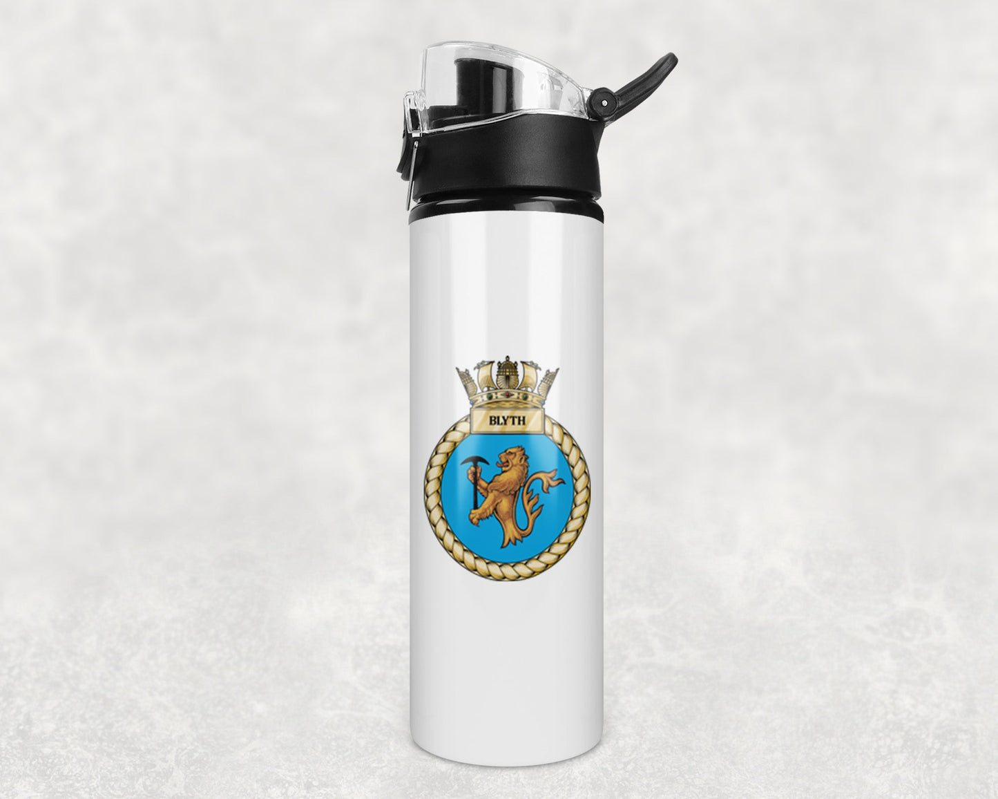 HMS Blyth - Flip Top Water Bottle