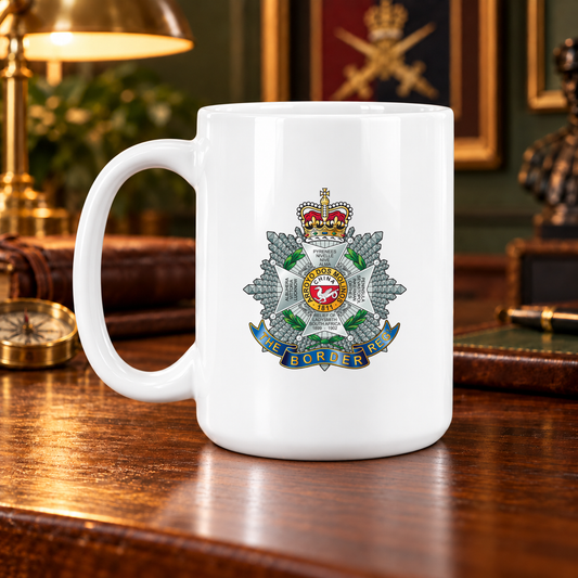 Border Regiment - 15oz Mug | The Crafty Black Dog