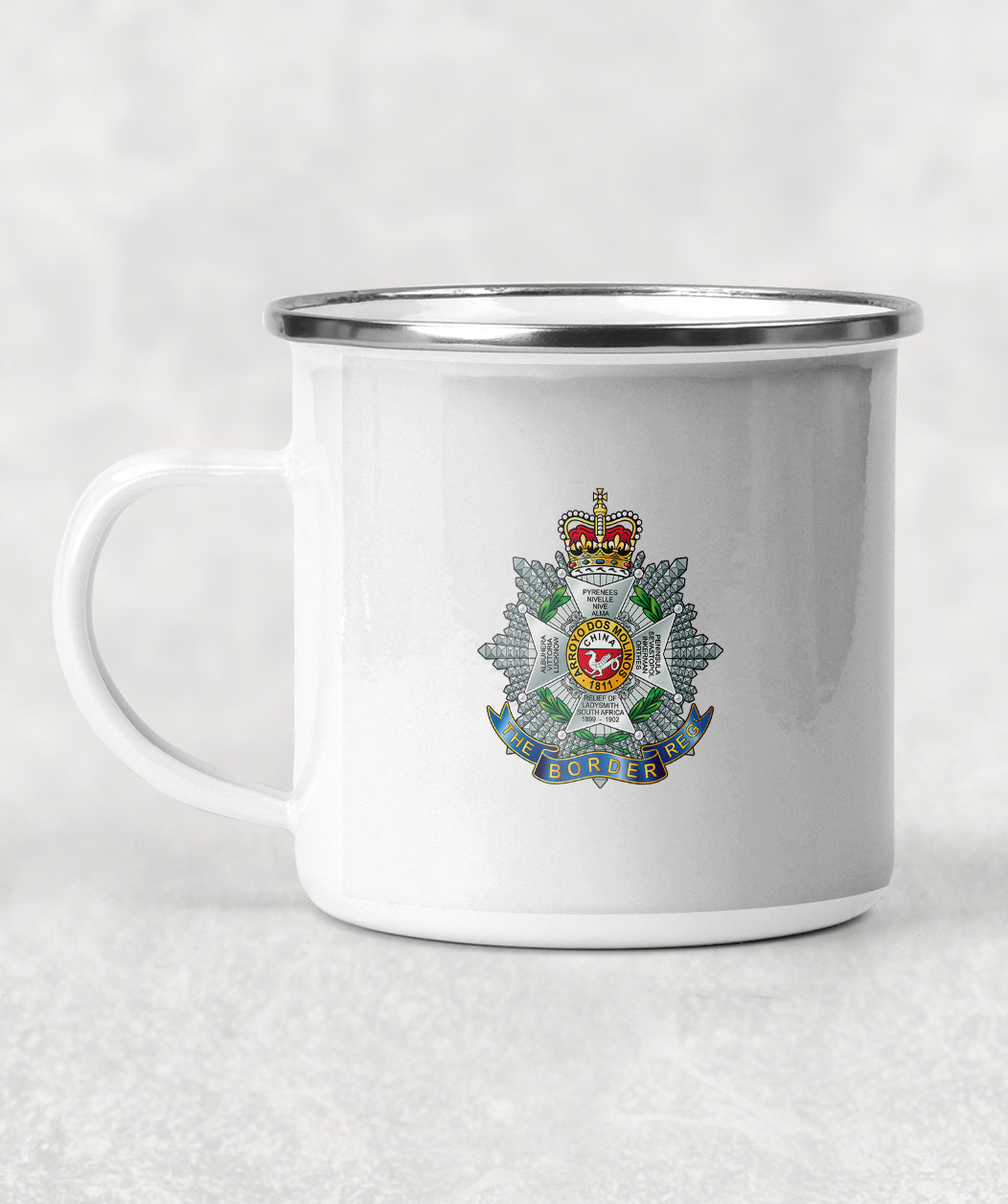 The Border Regiment - Enamel Mug