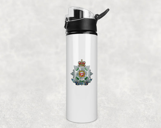 The Border Regiment - Flip Top Water Bottle