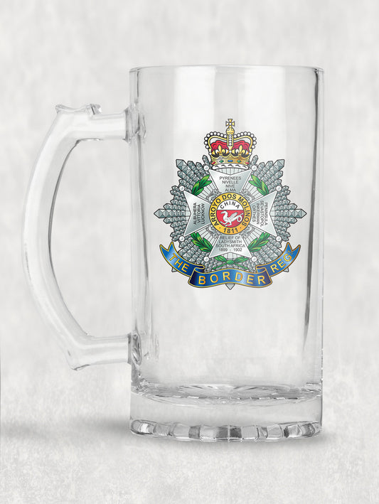 The Border Regiment - Tankard/Beer Mug/Stein