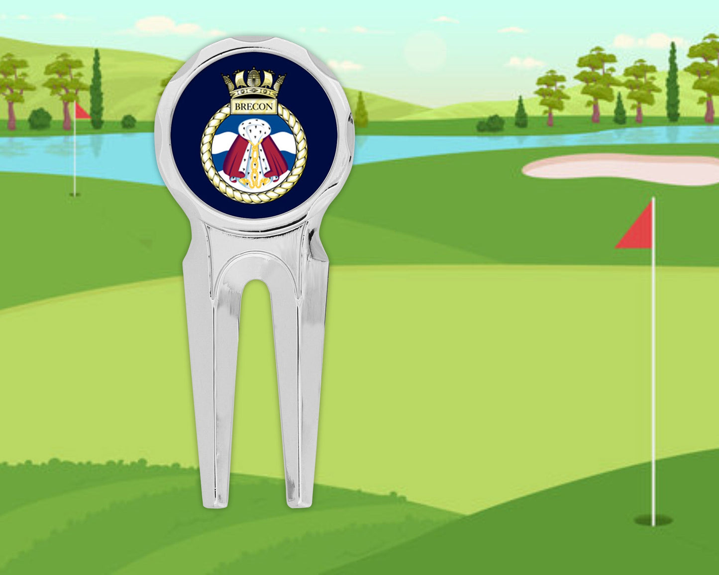 HMS Brecon - Golf Divot Repair Tool