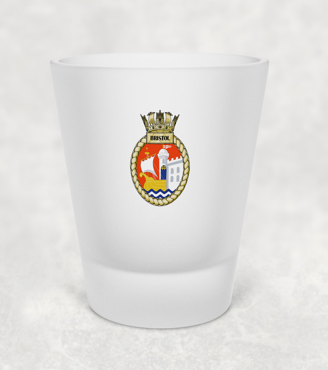 HMS Bristol - Shot Glass