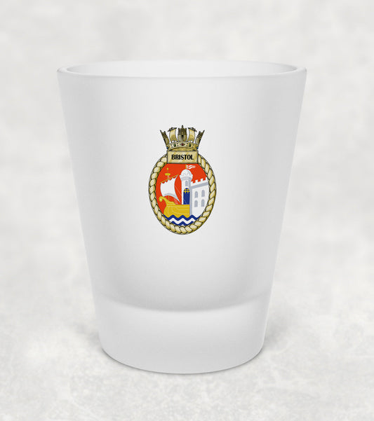 HMS Bristol - Shot Glass