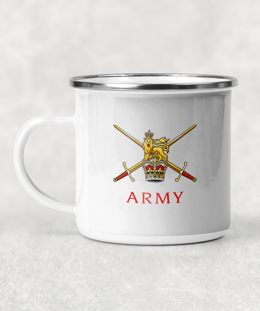 Army Badge - Enamel Mug
