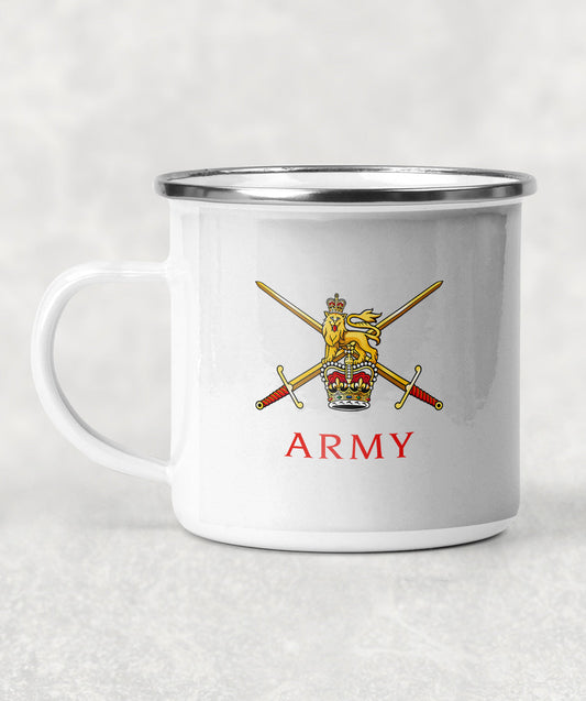 Army Badge - Enamel Mug