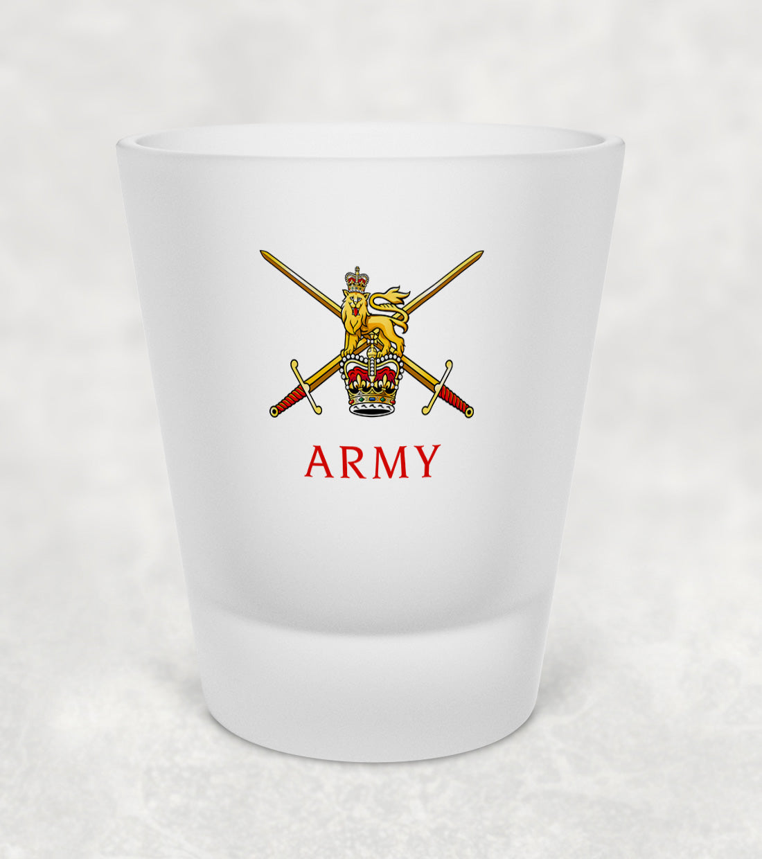 Army Badge - Shot Glass