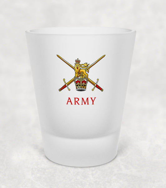 Army Badge - Shot Glass