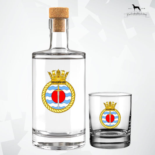 HMS Broadsword - Fill Your Own Spirit Bottle