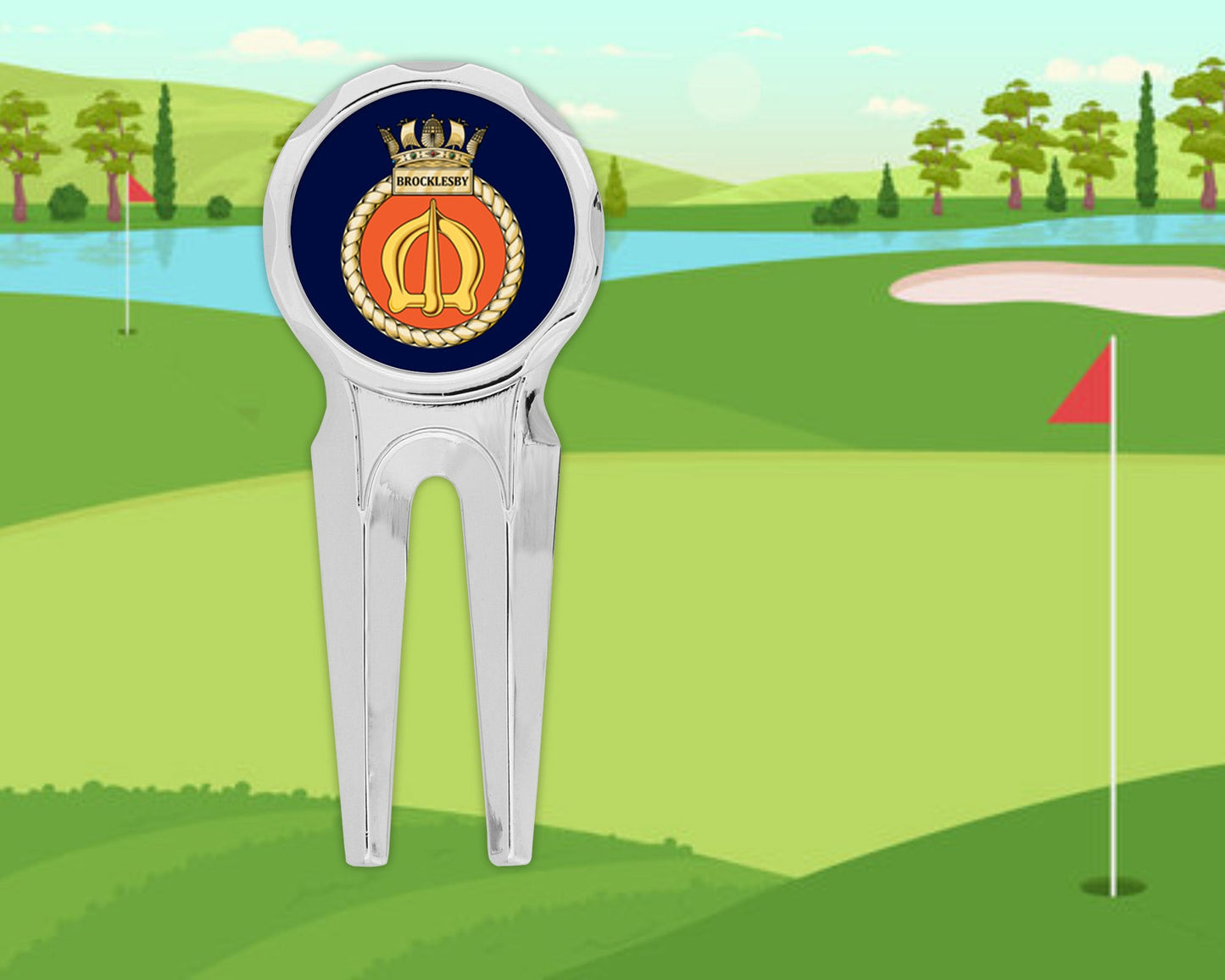 HMS Brocklesby - Golf Divot Repair Tool