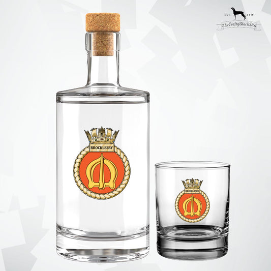 HMS Brocklesby - Fill Your Own Spirit Bottle
