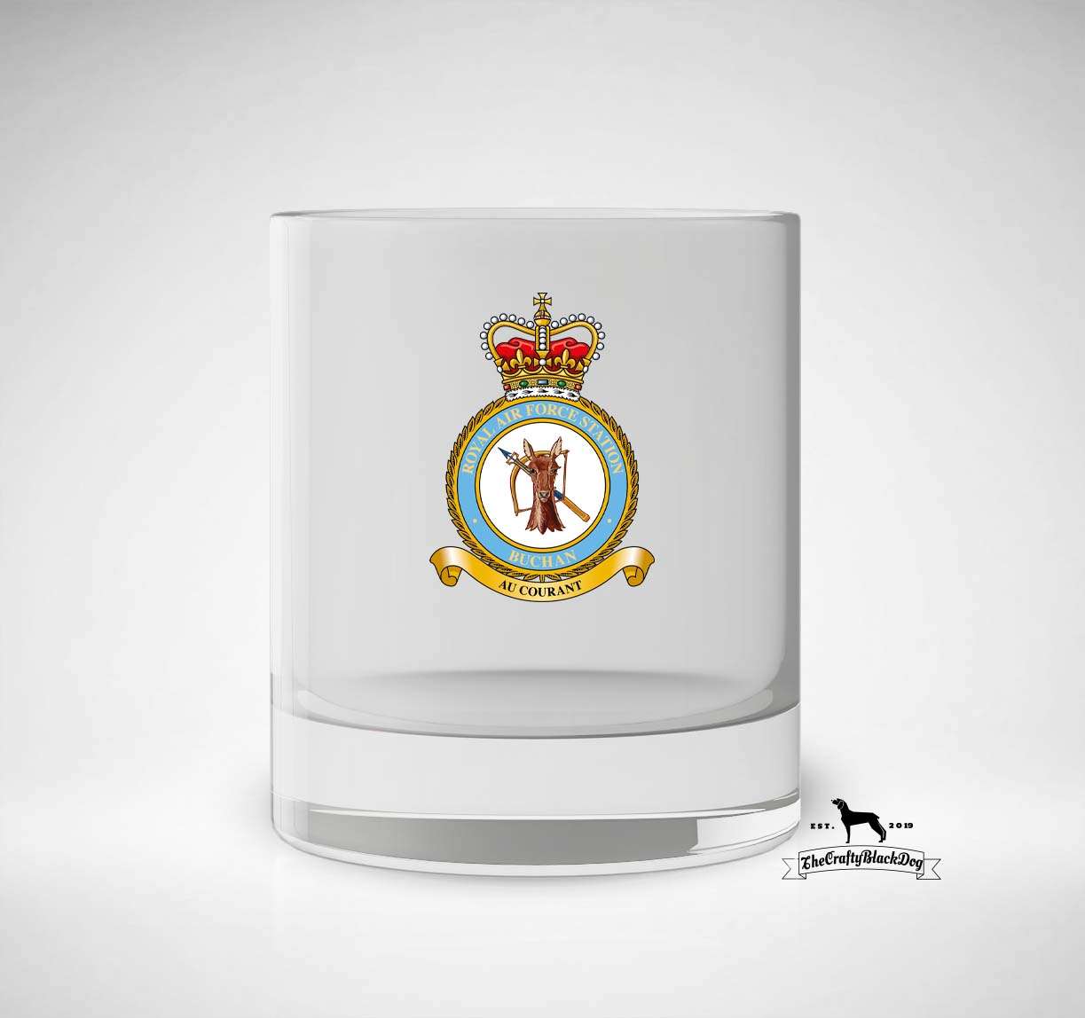 RAF Buchan - Whiskey/Spirit Glass